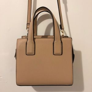 Tan Crossbody Satchel